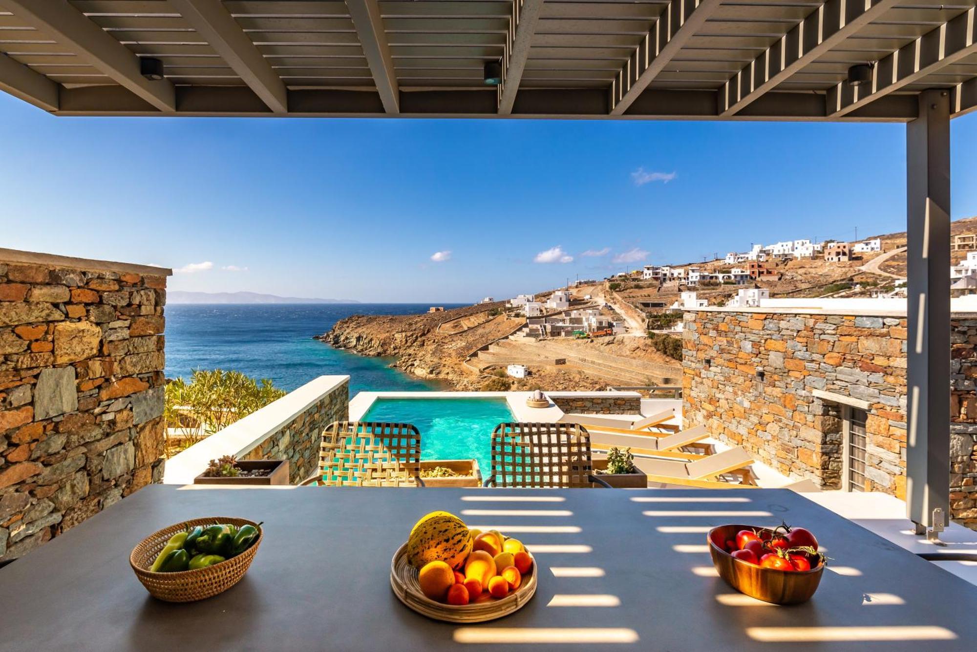 Phos Villas Tinos Agios Romanos Luaran gambar
